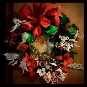 Christmas door wreath